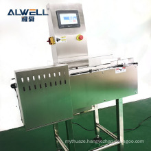 Automatic dynamic food conveyor belt auto check weigher